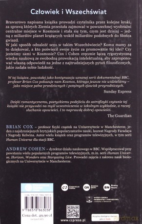 Człowiek i wszechświat - Brian Cox [KSIĄŻKA]
