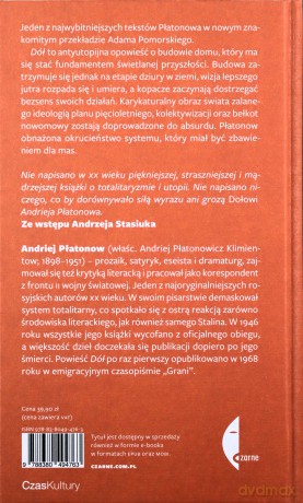 Dół - Andriej Płatonow [KSIĄŻKA]