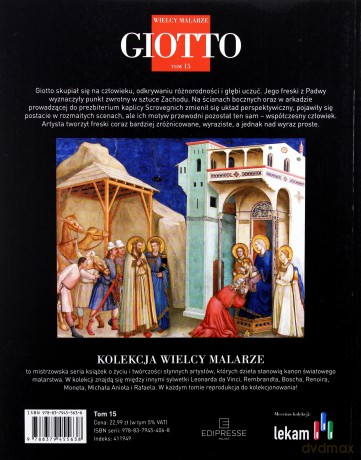 Giotto wielcy malarze (Tom 15) [KSIĄŻKA]