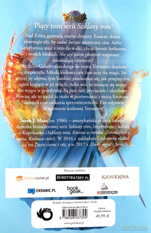 Szklany tron (Tom 5) Imperium burz  - Sarah J. Maas [KSIĄŻKA]
