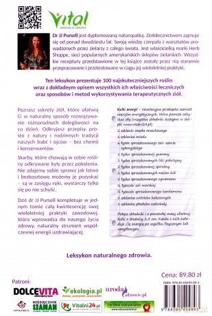 Lecznicze rośliny dziko rosnące. Najskuteczniejsze rośliny w domowej apteczce - J. J. Pursell [KSIĄŻKA]