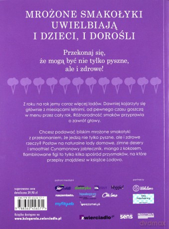 Lodove czyli domowe zdrowe lody, zimne desery i smoothie - Jolanta Naklicka-Kleser [KSIĄŻKA]