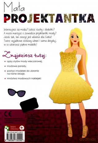 Mała projektantka. Moda wieczorowa [KSIĄŻKA]