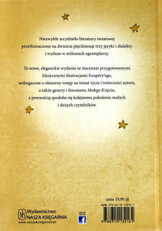 Mały książę - Antoine De Saint-Exupery [KSIĄŻKA]