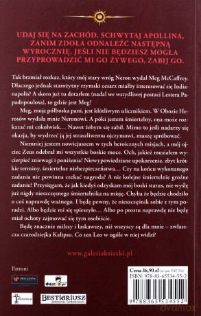 Mroczna przepowiednia. Apollo i Boskie próby (Tom 2) - Rick Riordan [KSIĄŻKA]