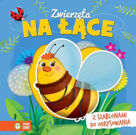 Na łące. Książka z szablonem [KSIĄŻKA]