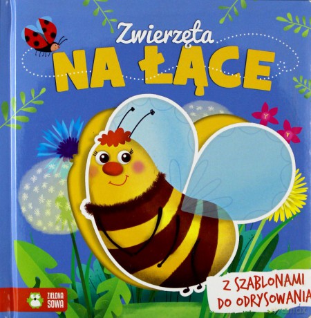 Na łące. Książka z szablonem [KSIĄŻKA]
