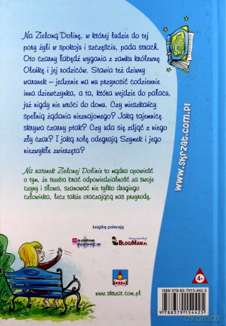 Na ratunek zielonej dolinie. Bajki o zwierzętach - Renata Opala [KSIĄŻKA]