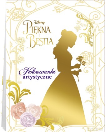 Piękna i bestia. Kolorowanki artystyczne [KSIĄŻKA]