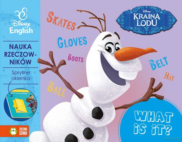 Sprytne okienka. What is it Disney English [KSIĄŻKA]