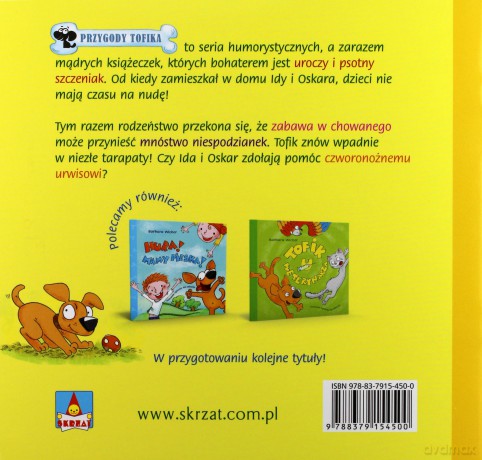 Tofik i przygoda w parku - Barbara Wicher [KSIĄŻKA]