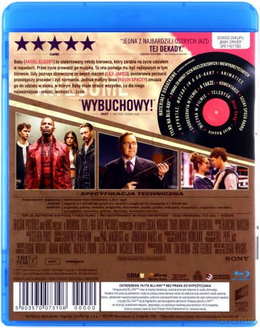 Baby Driver [Blu-Ray]