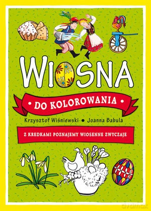 Wiosna do kolorowania [KSIĄŻKA]