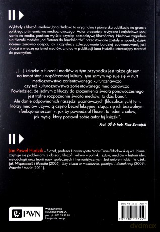 Wykłady z filozofii mediów. Podstawy nauk o komunikowaniu - Jan Paweł Hudzik [KSIĄŻKA]