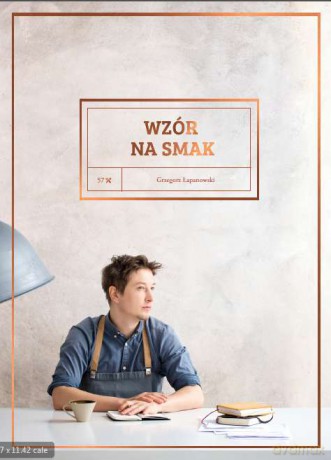 Wzór na smak - Grzegorz Łapanowski [KSIĄŻKA]