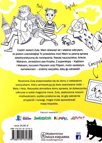 Zula i porwanie kropka. Czarodziejka Zula - Natasza Socha [KSIĄŻKA]