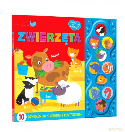 Zwierzęta 10 dźwięków [KSIĄŻKA]