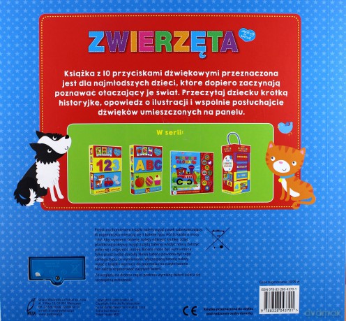 Zwierzęta 10 dźwięków [KSIĄŻKA]