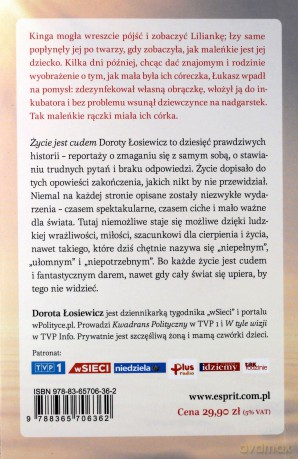 Życie jest cudem - Dorota Łosiewicz [KSIĄŻKA]