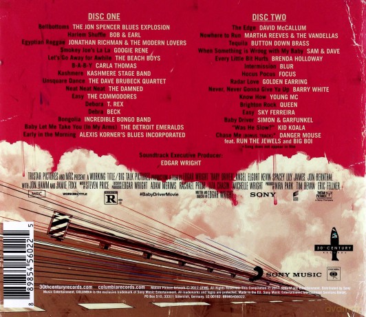 Baby Driver soundtrack (Steven Price) [2CD]