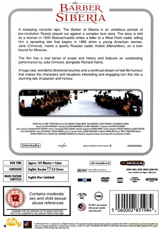 The Barber Of Siberia (Cyrulik syberyjski) [DVD]