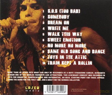 Aerosmith: Live 1975 [CD]