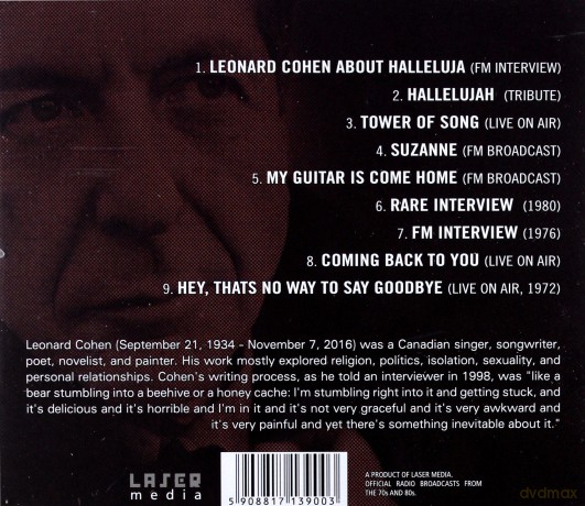 Leonard Cohen: Memories [CD]