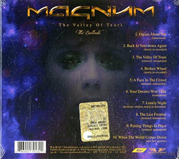 Magnum: The Valley Of Tears The Ballads (digipack) [CD]