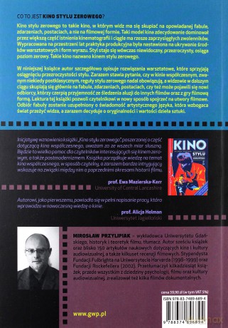 Kino stylu zerowego - Mirosław Przylipiak [KSIĄŻKA]