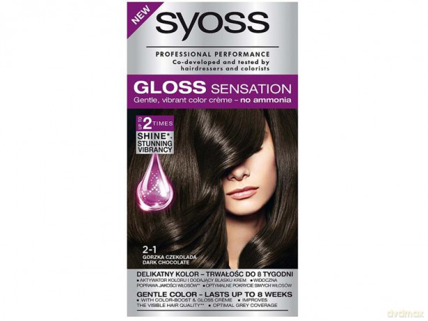 Schwarzkopf Syoss Farba do włosów Gorzka Czekolada nr 2-1 1op.