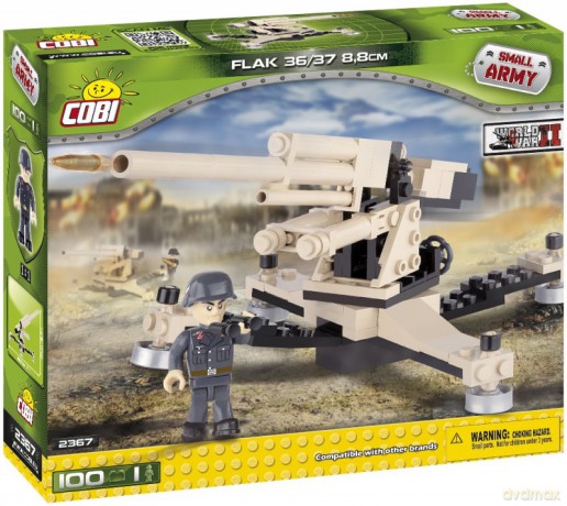 Armia 100 el. Flak 36/37 8,8 cm [KLOCKI]