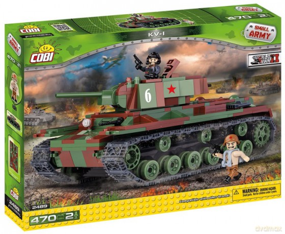 Armia 470 el. Czołg KV-1 [KLOCKI]