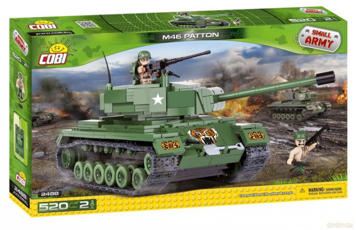 Armia 520 el. Czołg M467 Patton [KLOCKI]