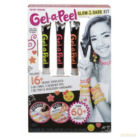 GEL-A-PEEL Zestaw Akcesoriów, Świecące w ciemności