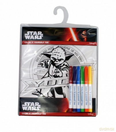 Koszulka Star Wars Yoda z mazakami, 7-8 lat (Gwiezdne Wojny)