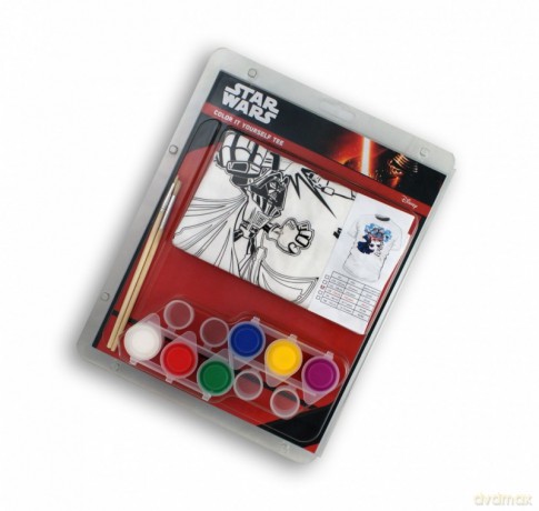 Koszulka Star Wars z farbami, 9-11 lat (Gwiezdne Wojny)