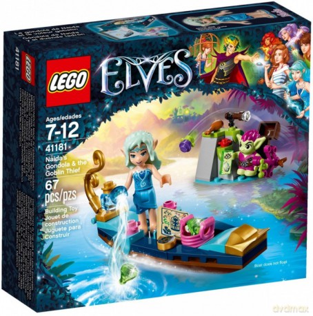 LEGO Elves Gondola Naidy i gobliński złodziej (41181) [KLOCKI]