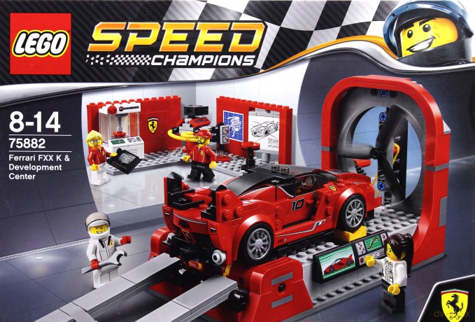 LEGO Speed Ferrari FXX K i centrum techniczne (75882) [KLOCKI]