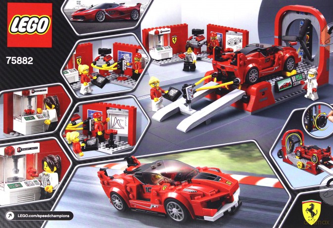 LEGO Speed Ferrari FXX K i centrum techniczne (75882) [KLOCKI]