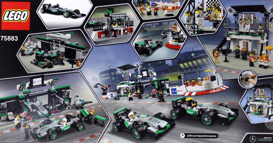 LEGO Speed Mercedes AMG Petronas (75883) [KLOCKI]