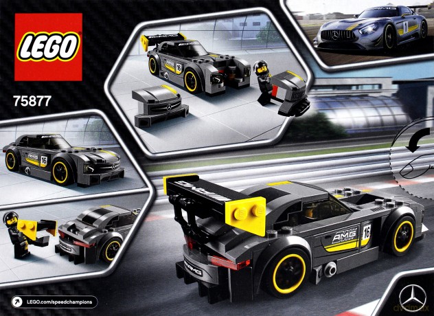 LEGO Speed Mercedes-AMG GT3 (75877) [KLOCKI]