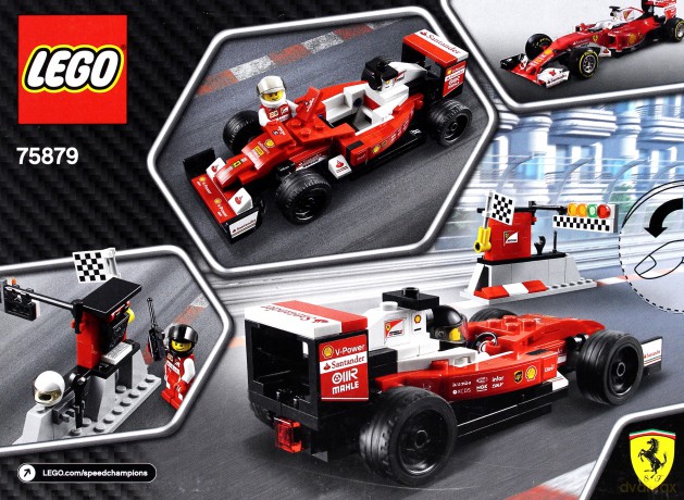 LEGO Speed Scuderia Ferrari SF16-H (75879) [KLOCKI]