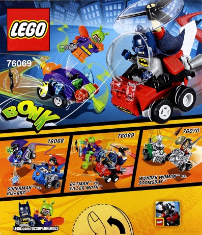 LEGO Super Heroes Batman kontra Killer Moth (76069) [KLOCKI]