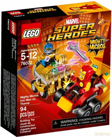LEGO Super Heroes Iron Man kontra Thanos (76072) [KLOCKI]