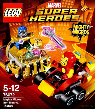 LEGO Super Heroes Iron Man kontra Thanos (76072) [KLOCKI]