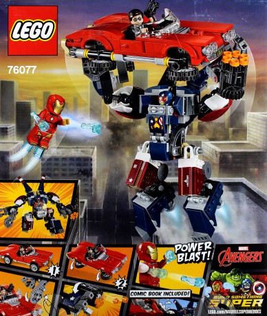 LEGO Super Heroes Iron Man: Detroit Steel atakuje (76077) [KLOCKI]