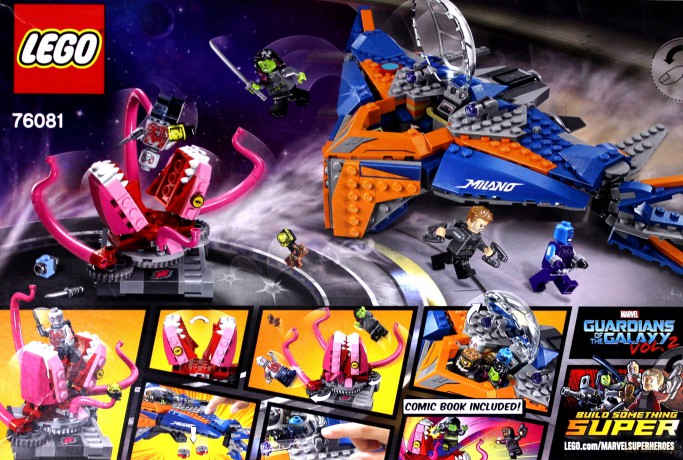 LEGO Super Heroes Milano kontra Abilisk (76081) [KLOCKI]