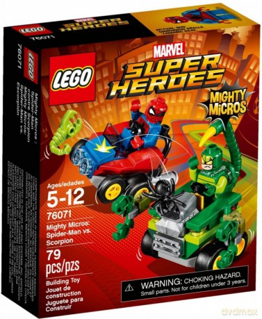 LEGO Super Heroes Spider-Man kontra Skorpion (76071) [KLOCKI]