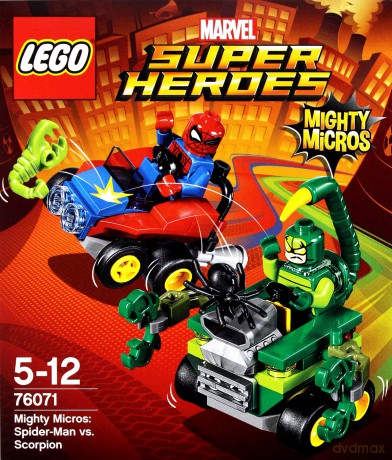 LEGO Super Heroes Spider-Man kontra Skorpion (76071) [KLOCKI]