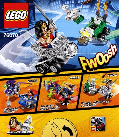LEGO Super Heroes Wonder Woman kontra Doomsday (76070) [KLOCKI]